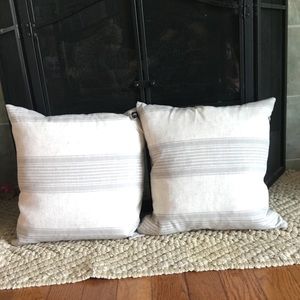 Throw pillows